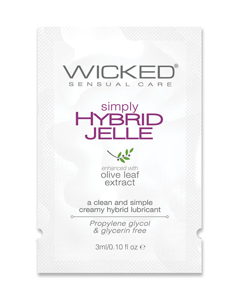Shop for the Wicked Sensual Care Simply Hybrid Jelle Lubricant: Luxurious Long-Lasting Pleasure at My Ruby Lips