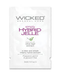 Lubricante de gelatina simplemente híbrido Wicked Sensual Care