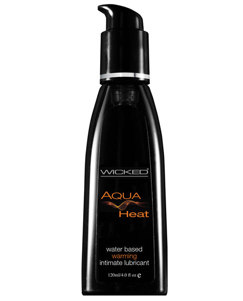 Lubricante a base de agua Wicked Sensual Care Aqua Heat - featured product image.