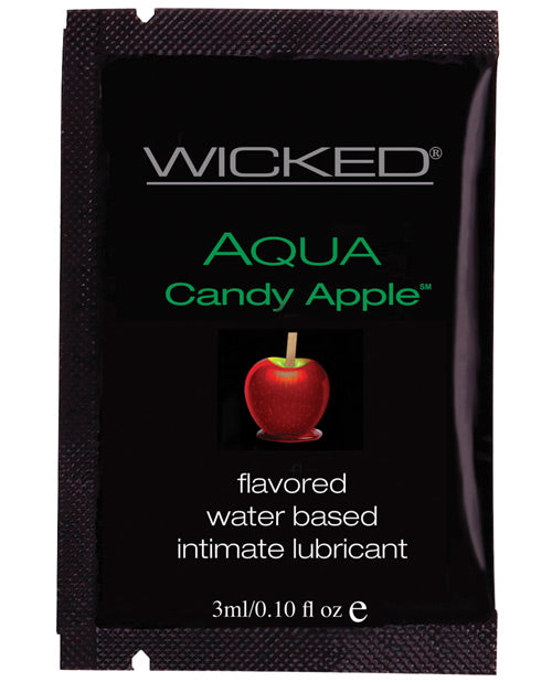 Wicked Sensual Care Aqua Salted Caramel Water-Based Lubricant Product Image.