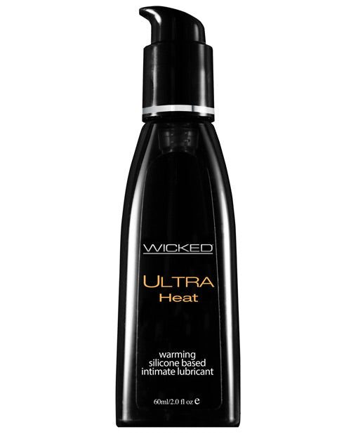 Lubricante de silicona Wicked Sensual Care Ultra Heat - Sensación de calentamiento Product Image.