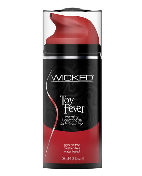 Wicked Sensual Care Toy Fever Warming Lubricant - 3.3 oz - featured product image.