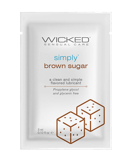 Wicked Sensual Care Simply Water Based Lubricant - Passion Fruit Scent - Travel Size - featured product image.