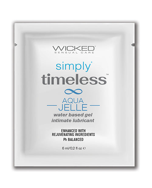 Wicked Sensual Care Simply Timeless Jelle Water Based Lubricant - featured product image.