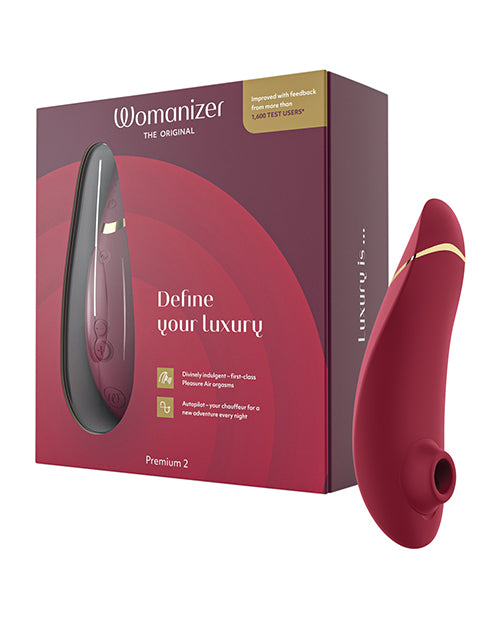 Shop for the Womanizer Premium 2: Blueberry Bliss - Ultimate Pleasure & Discretion at My Ruby Lips