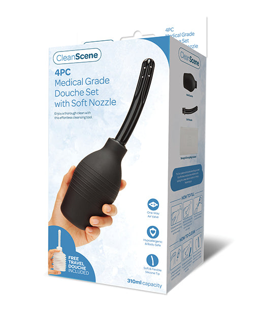 CleanScene Medical Grade Douche Set: Freshness On-The-Go - featured product image.