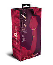 Secret Kisses Rosegasm Lingo Capullo de rosa de doble punta - Rojo - featured product image.