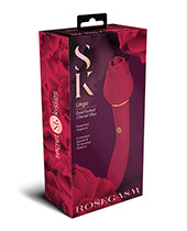 Secret Kisses Rosegasm Lingo 雙端玫瑰花蕾 - 紅色 Product Image.