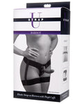 Bardot Elastic Strap-On Harness with Thigh Cuffs by Strap U: Elevate Your Intimacy