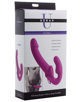 Strap U Vibrating Strapless Silicone Strap on Dildo - Dual Pleasure Delight - Featured Product Image