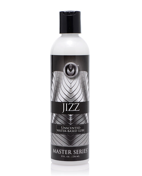 Master Series Jizz Unscented Lube - 8 oz: Realistic, Non-Staining, Versatile - featured product image.