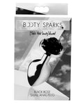 Bootysparks 黑玫瑰肛塞 - 一絲優雅與感覺