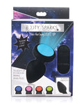 Bootysparks Silicone Vibrating LED Plug - Ignite Your Passion