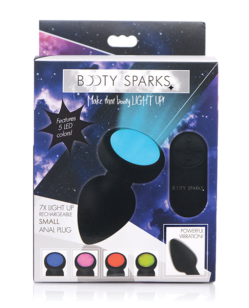 Bootysparks Silicone Vibrating LED Plug - Ignite Your Passion - featured product image.