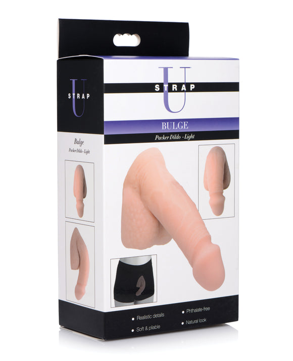 Strap U Bulge Packer Dildo: The Ultimate Realistic Male Enhancer Product Image.