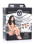 Juego de bondage arcoíris Master Series Kinky Pride