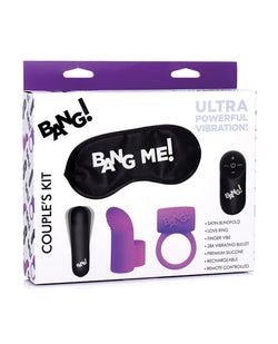 ¡Estallido! Kit de placer morado: experiencia sensorial definitiva