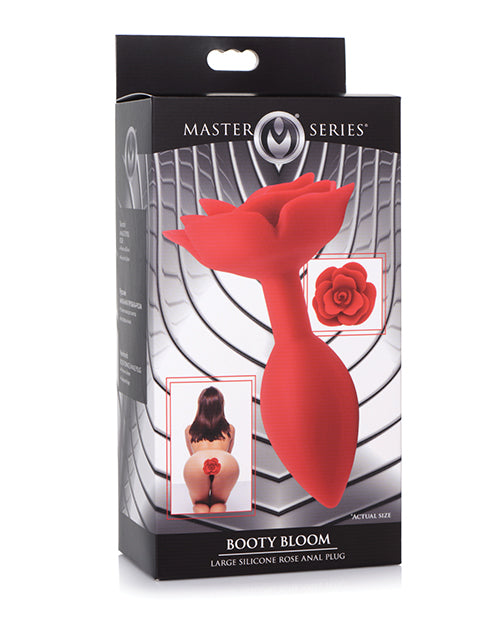 Booty Bloom Silicone Rose Anal Plug - Blooming Sensation - featured product image.