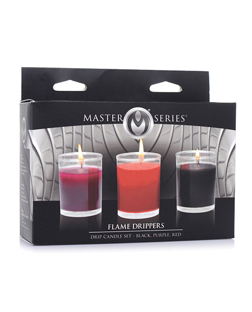 Shop for the Master Series Flame Drippers Candle Set - Sensory BDSM Experience at My Ruby Lips