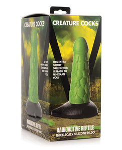 Radioactive Reptile Silicone Dildo by Creature Cocks