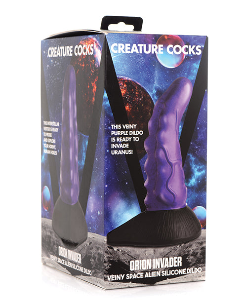 Creature Cocks Orion Invader Veiny Space Alien Dildo - featured product image.