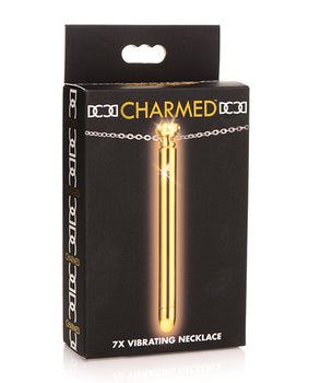 Collar con vibración Charmed 7x: placer a la moda mientras viajas - Featured Product Image