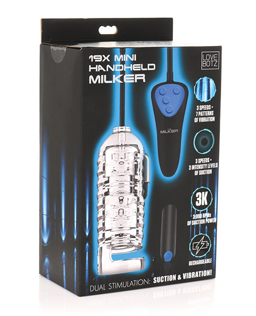 LoveBotz Mini Handheld Milker: Your Ultimate Pleasure Companion - featured product image.