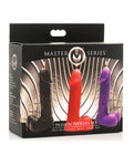 Master Series Passion Peckers Dick Drip Candle Set - Sensual Wax Play Kit