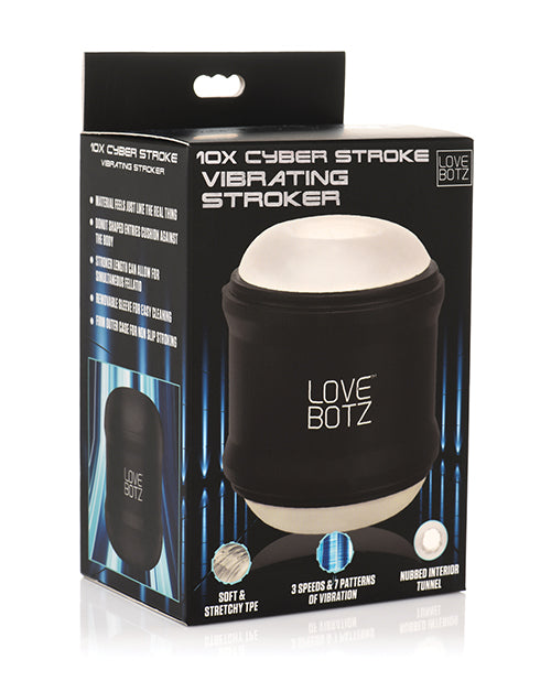 LoveBotz Mini Vibrating Double Stroker: A Sensational Journey into Pleasure Product Image.