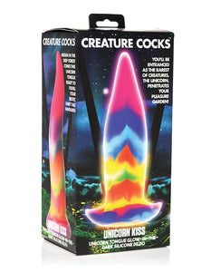 Enchanted Glow Silicone Tongue Dildo by Creature Cocks