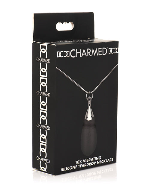 Charmed 10X 振動矽膠淚滴項鍊 Product Image.