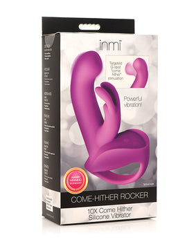 Inmi Come Hither Rocker: Dual Stimulation Silicone Vibrator - Featured Product Image