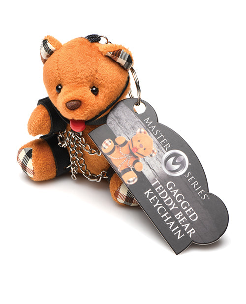 Gagged Teddy Bear Keychain - featured product image.