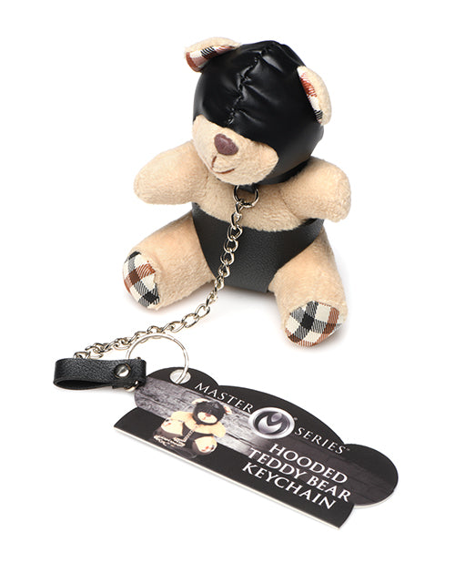 Hooded Teddy Bear Keychain - featured product image.