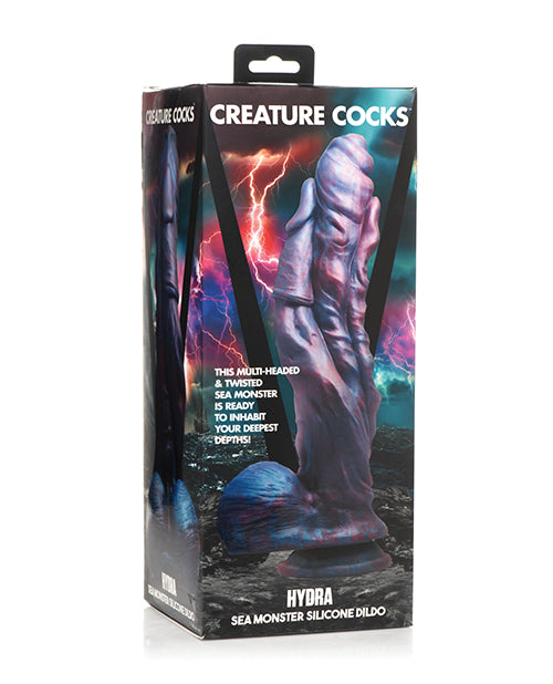 Shop for the Creature Cocks Hydra Sea Monster Triple Head Silicone Dildo at My Ruby Lips