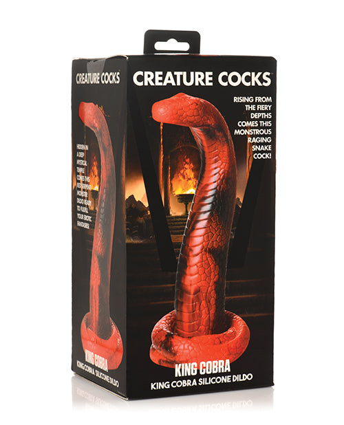 Creature Cocks King Cobra Silicone Dildo: Sensual Serpent Pleasure - featured product image.