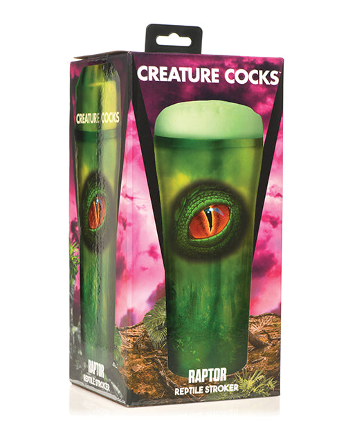 Creature Cocks Raptor Reptile Stroker: Fantasy Pleasure Delivered - featured product image.