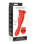 Shegasm Lickgasm Kiss + Tell Pro Vibrador de doble punta