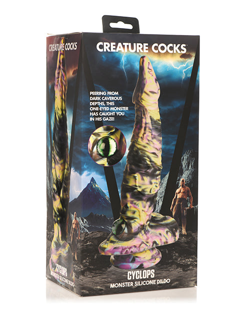 Creature Cocks Cyclops Monster Consolador de silicona - Abraza el placer mítico Product Image.