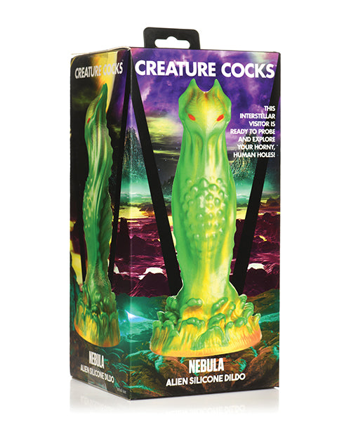 Creature Cocks Nebula Alien Consolador de silicona: un viaje interestelar de placer Product Image.