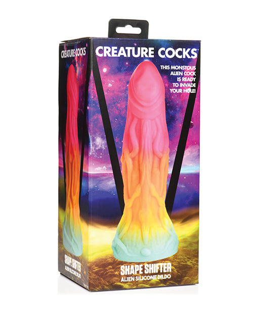 Shop for the Creature Cocks Shape Shifter Alien Silicone Dildo - Colourful Fantasy Pleasure at My Ruby Lips