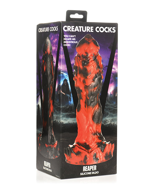 Shop for the Creature Cocks Grim Reaper Silicone Dildo - Menacingly Large Textured Dong at My Ruby Lips