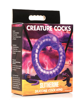 Creature Cocks Slitherine Silicone Cock Ring - Purple - Featured Product Image