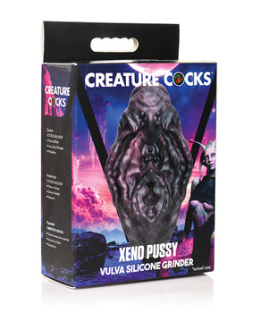 Molinillo de silicona Creature Cocks Xeno Pussy Vulva - Multicolor - Featured Product Image