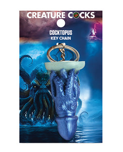 Enchanting Creature Cocks Cocktopus Silicone Key Chain