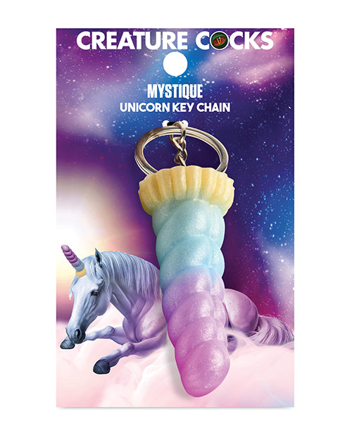 Mystique Unicorn Silicone Key Chain - Multi-Colour - featured product image.