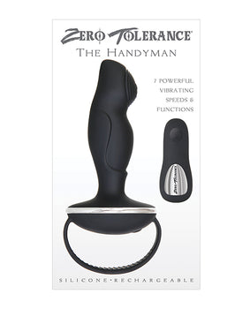 Zero Tolerance Handyman Black: Ultimate P-Spot Stimulator - Featured Product Image