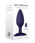 Zero Tolerance Wicked Twister Anal Plug - Purple