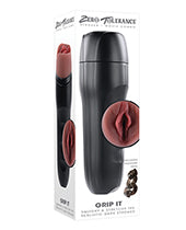 Stroker vaginal realista Grip It de tolerancia cero - featured product image.