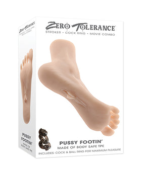 Masturbador con pies de coño de tolerancia cero - Ligero: placer realista en los pies y característica sorpresa - Featured Product Image